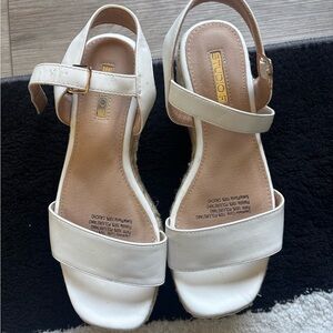 Studio F White Sandals